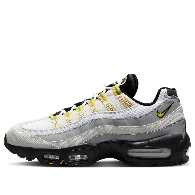 Nike Air Max 95 Tour Yellow u kombinaciji bele i žute boje — bočni pogled