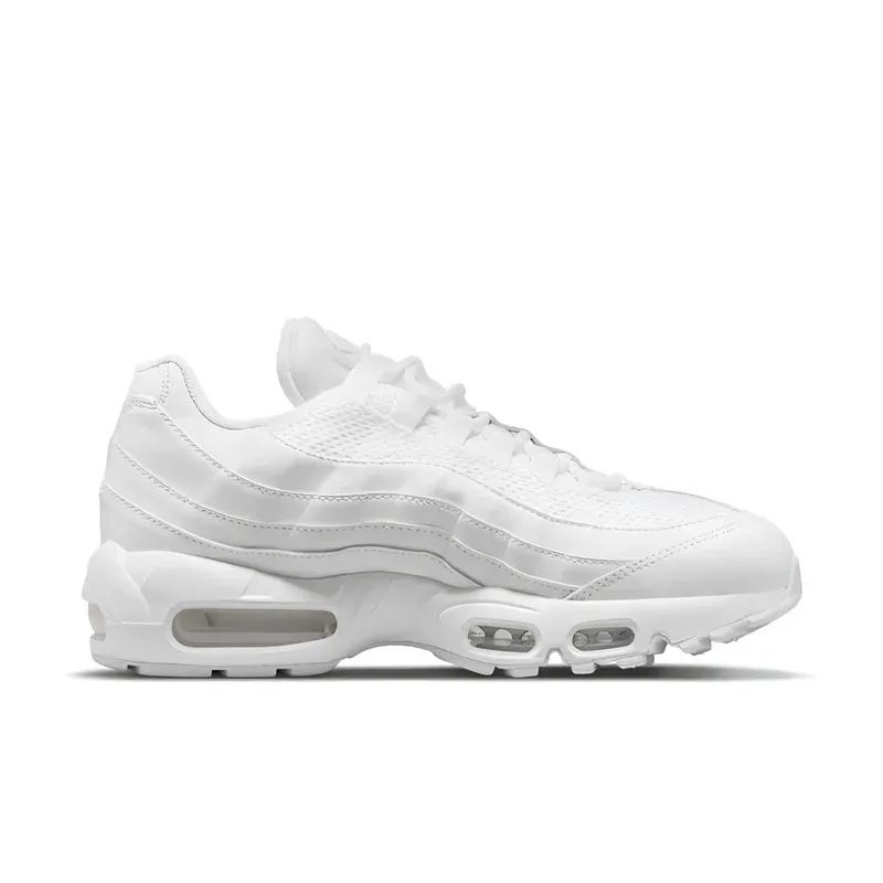 Nike Air Max 95 Triple White u beloj boji, fotografija 2 od 5