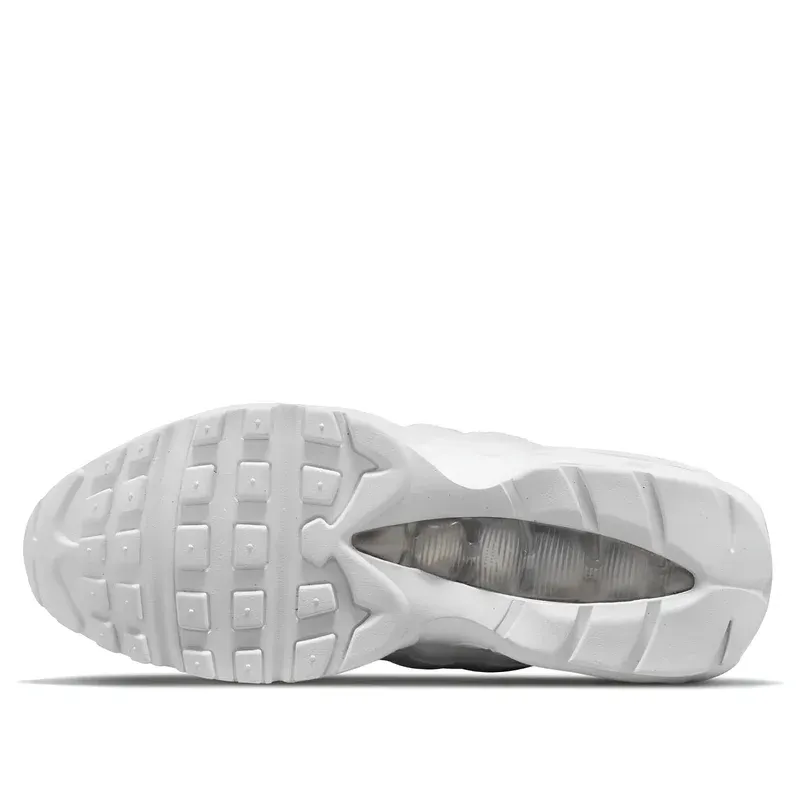 Nike Air Max 95 Triple White u beloj boji, fotografija 5 od 5