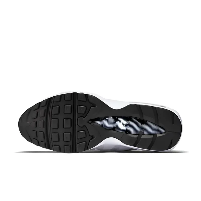 Nike Air Max 95 White Black u kombinaciji bele i crne boje, fotografija 6 od 6