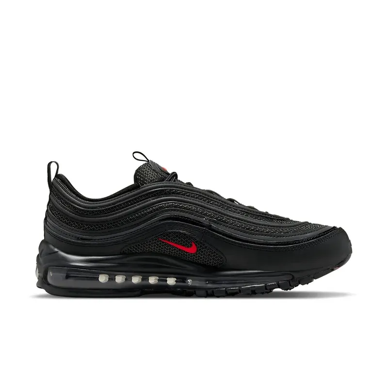 Nike Air Max 97 Black University Red u crnoj boji, fotografija 2 od 6