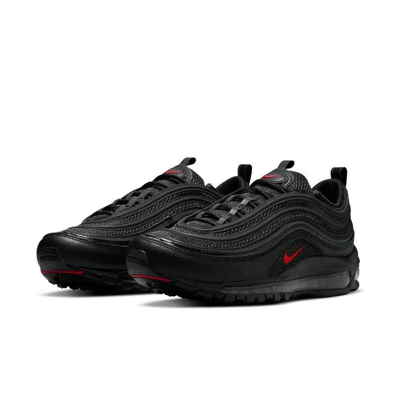 Nike Air Max 97 Black University Red u crnoj boji, fotografija 3 od 6