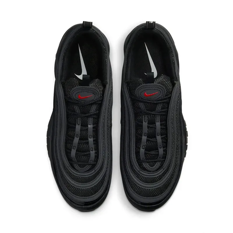 Nike Air Max 97 Black University Red u crnoj boji, fotografija 4 od 6