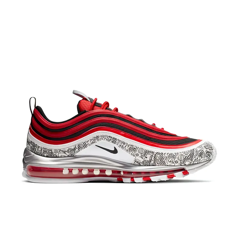 Nike Air Max 97 Jayson Tatum u kombinaciji crvene i bele boje, fotografija 2 od 7