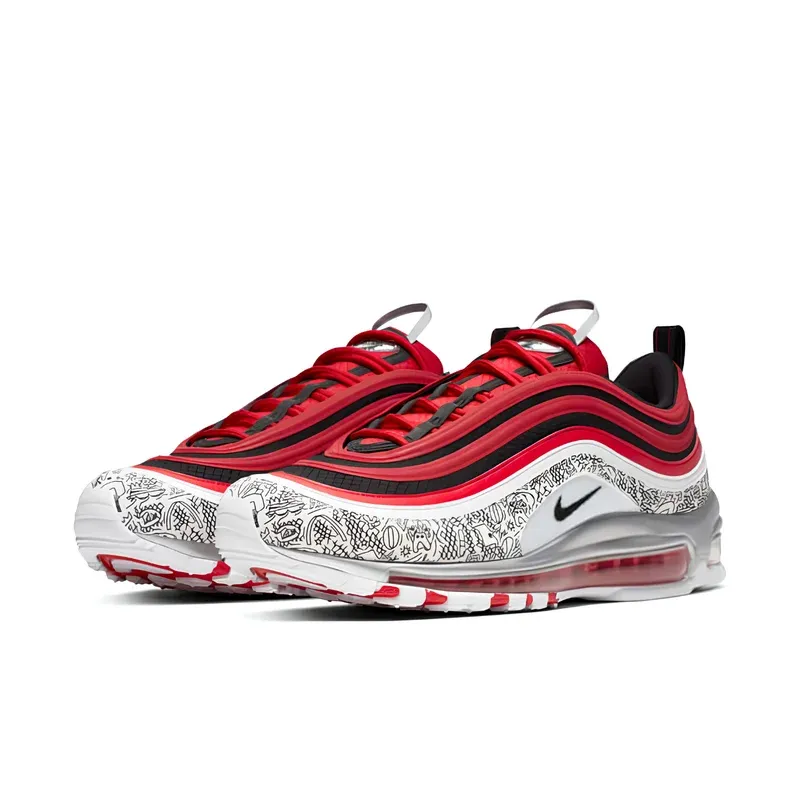 Nike Air Max 97 Jayson Tatum u kombinaciji crvene i bele boje, fotografija 3 od 7