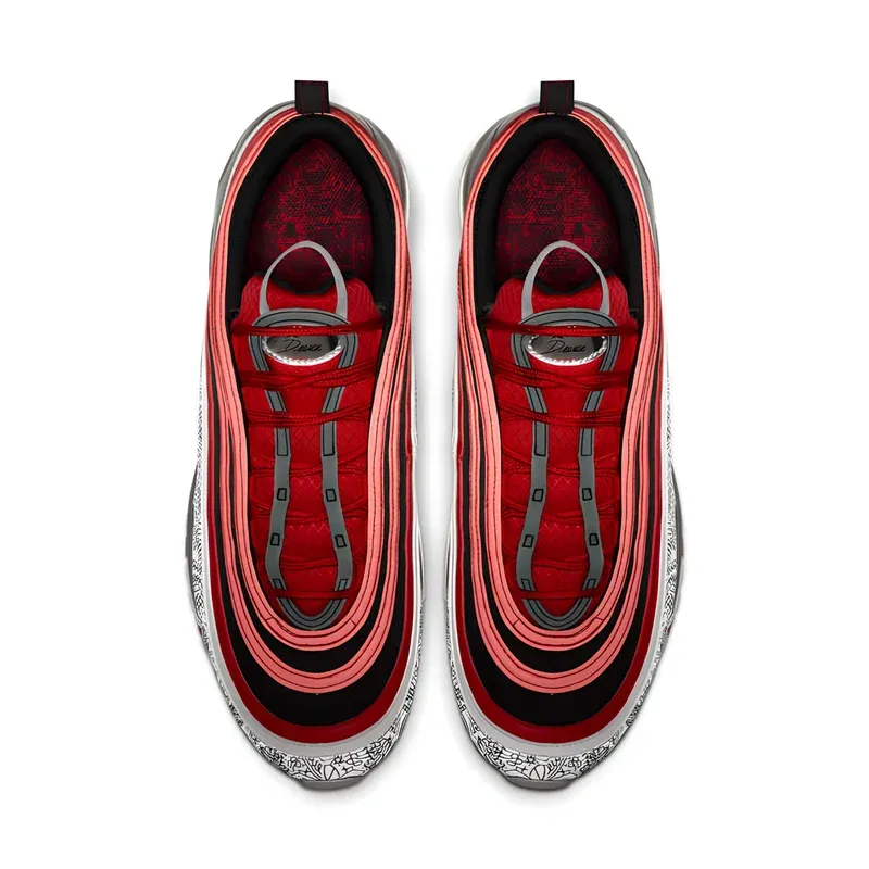 Nike Air Max 97 Jayson Tatum u kombinaciji crvene i bele boje, fotografija 4 od 7