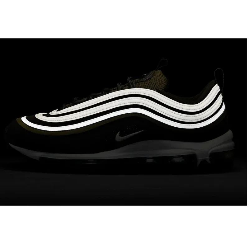 Nike Air Max 97 Medium Olive Sequoia u kombinaciji crne i zelene boje, fotografija 5 od 7