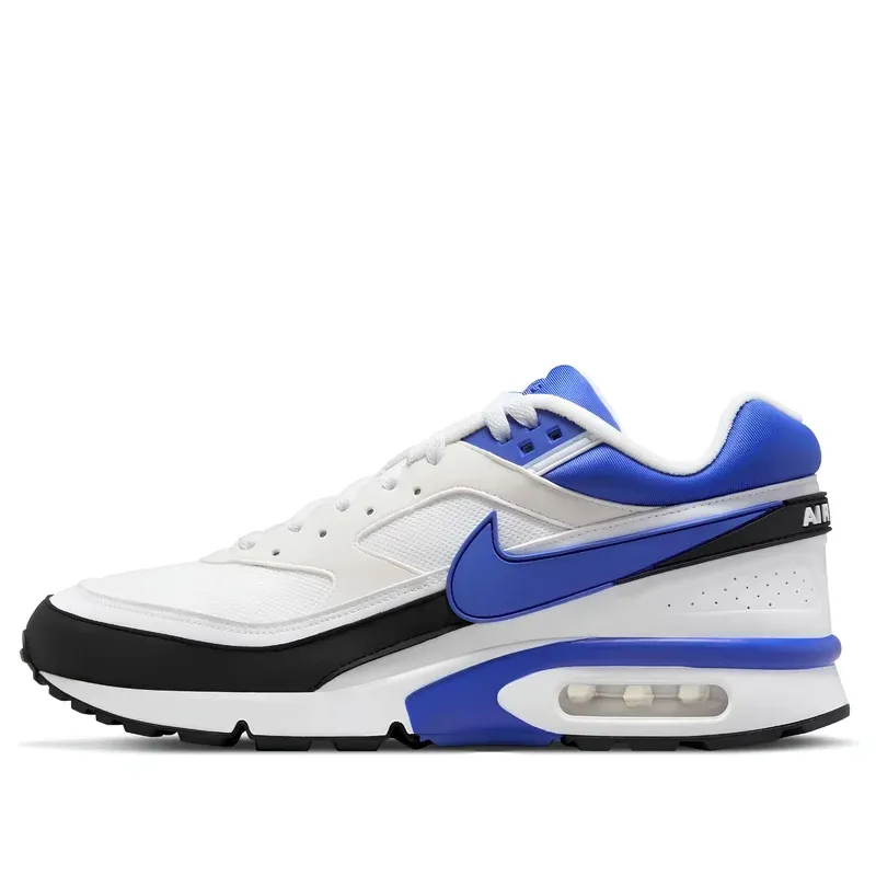 Nike Air Max BW OG White Violet u kombinaciji bele i plave boje — bočni pogled