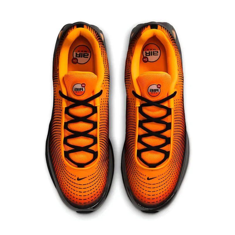 Nike Air Max DN Laser Orange u kombinaciji narandžaste i crne boje, fotografija 4 od 6