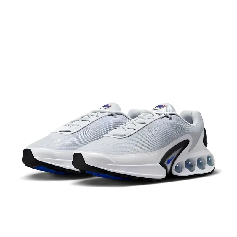 Nike Air Max DN Pure Platinum Hyper Royal u beloj boji, fotografija 3 od 6