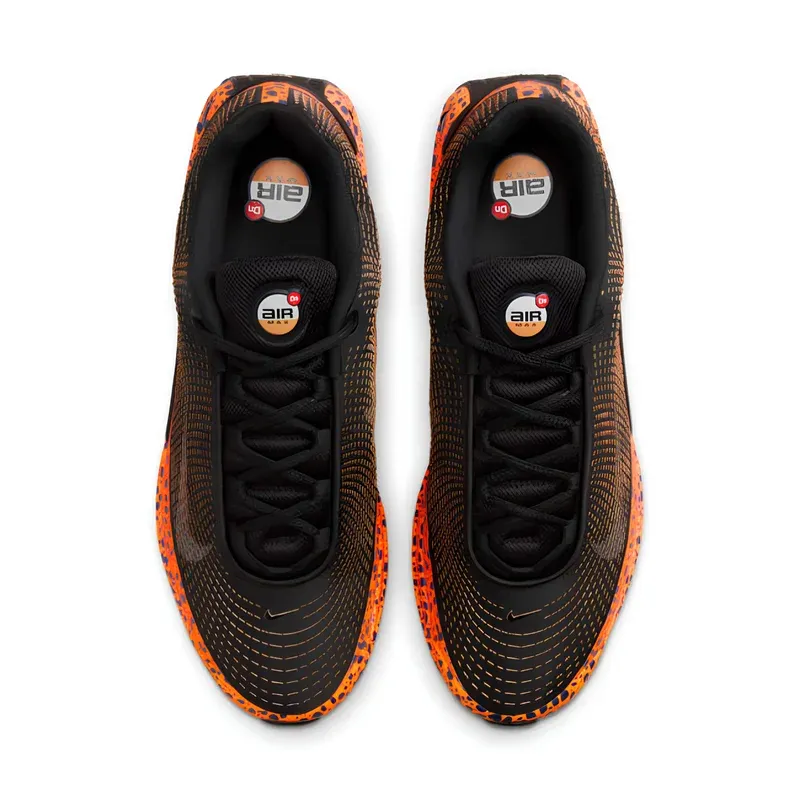 Nike Air Max DN Safari u kombinaciji narandžaste i crne boje, fotografija 4 od 6