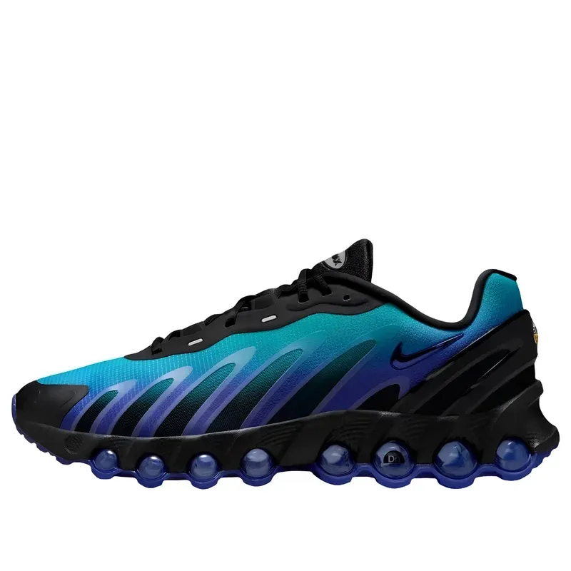 Nike Air Max DN8 Aqua u kombinaciji plave i crne boje — bočni pogled