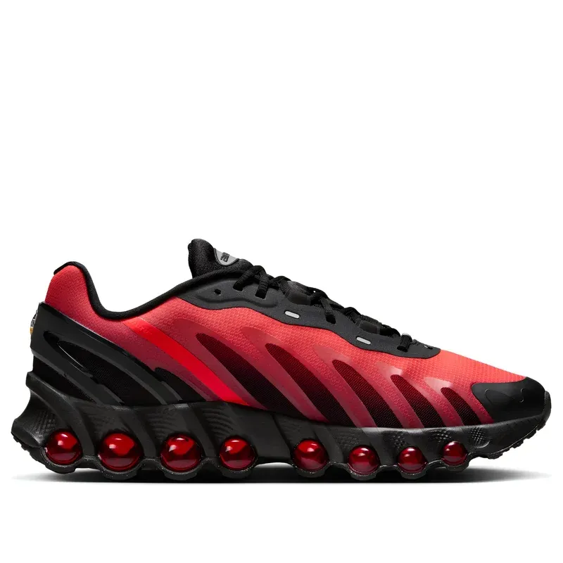 Nike Air Max DN8 Black Bright Crimson u kombinaciji crvene i crne boje, fotografija 2 od 6