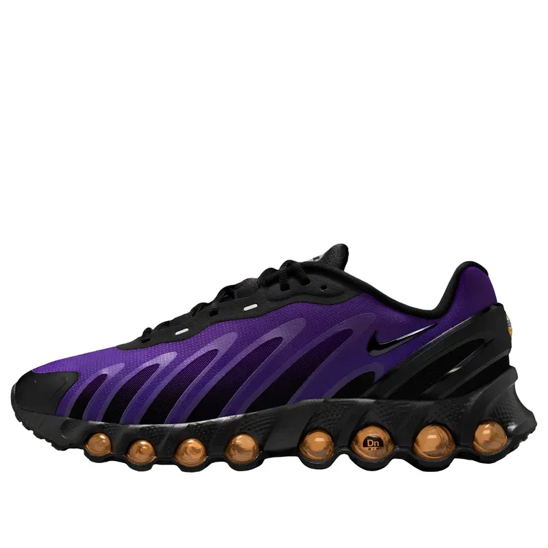 Nike Air Max DN8 Black Purple u kombinaciji ljubičaste i crne boje — bočni pogled