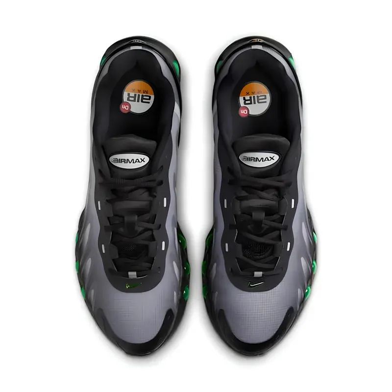 Nike Air Max DN8 Black Volt u kombinaciji sive i crne boje, fotografija 4 od 6