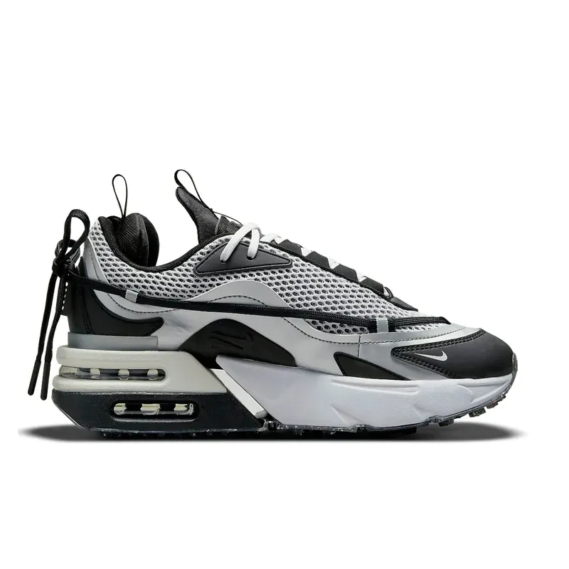 Nike Air Max Furyosa Silver Black u kombinaciji sive i crne boje, fotografija 2 od 6