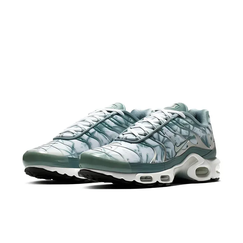 Nike Air Max Plus Palm Trees Green u kombinaciji zelene i sive boje, fotografija 3 od 6