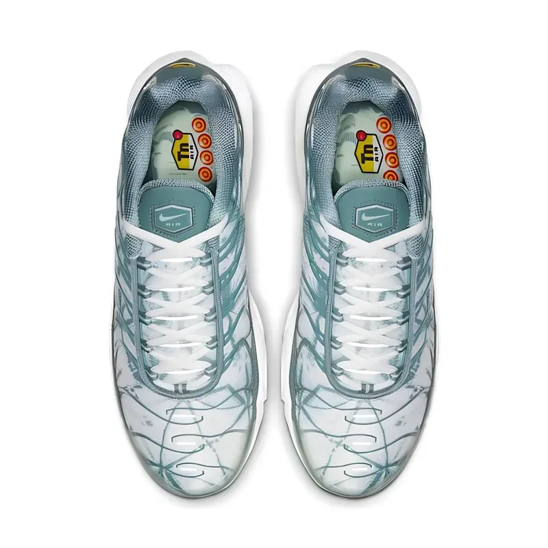 Nike Air Max Plus Palm Trees Green u kombinaciji zelene i sive boje, fotografija 4 od 6