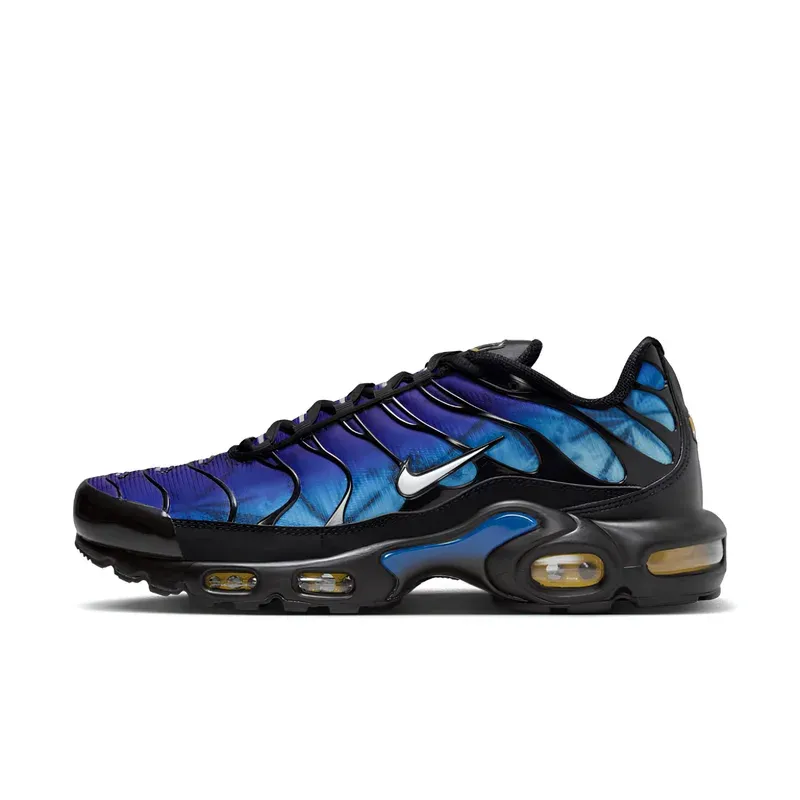 Nike Air Max Plus TN 25th Anniversary u kombinaciji ljubičaste i plave boje — bočni pogled