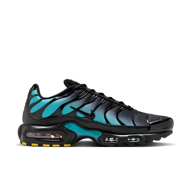 Nike Air Max Plus TN Black Dusty Cactus u kombinaciji crne i plave boje, fotografija 2 od 6