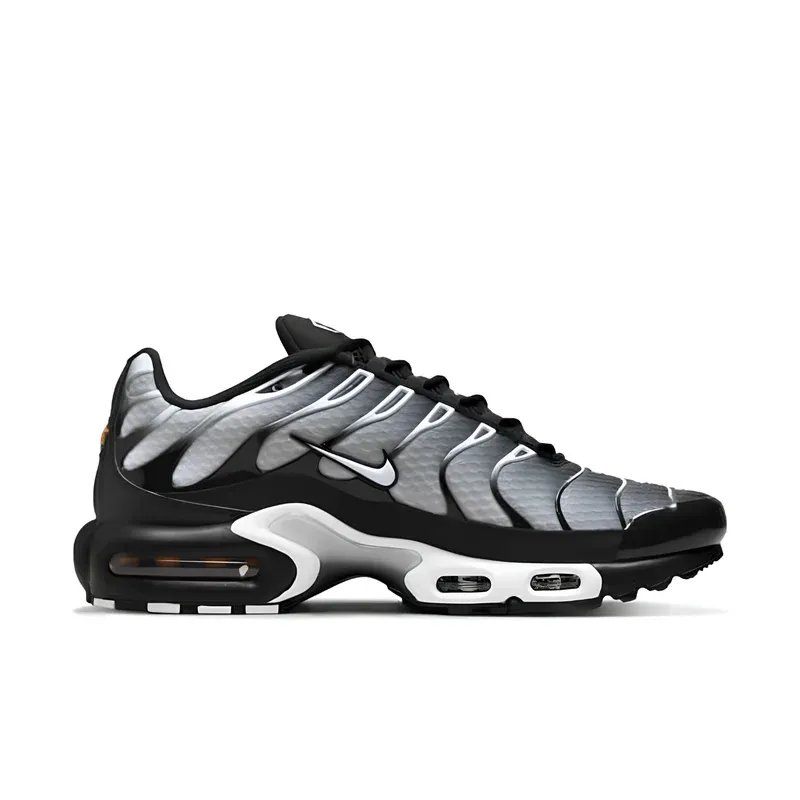 Nike Air Max Plus TN Black Silver White u kombinaciji crne i sive boje, fotografija 2 od 6