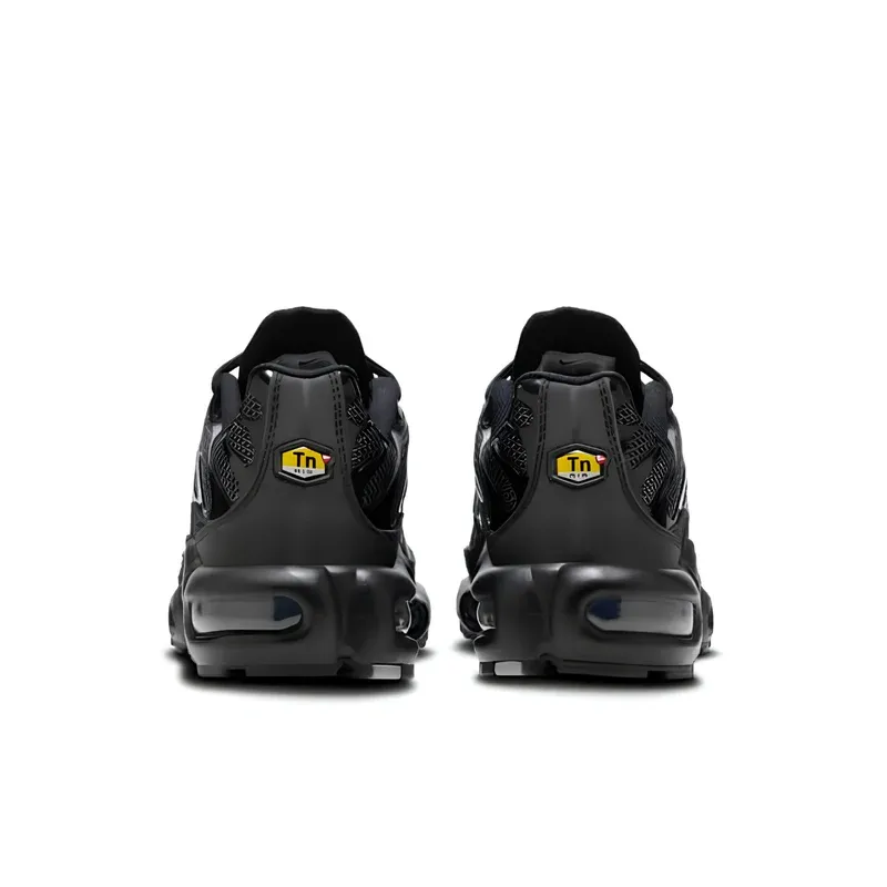 Nike Air Max Plus TN Black Suede Silver u crnoj boji, fotografija 5 od 6