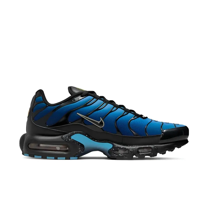 Nike Air Max Plus TN Black University Blue Chlorophyll u kombinaciji plave i crne boje, fotografija 2 od 6