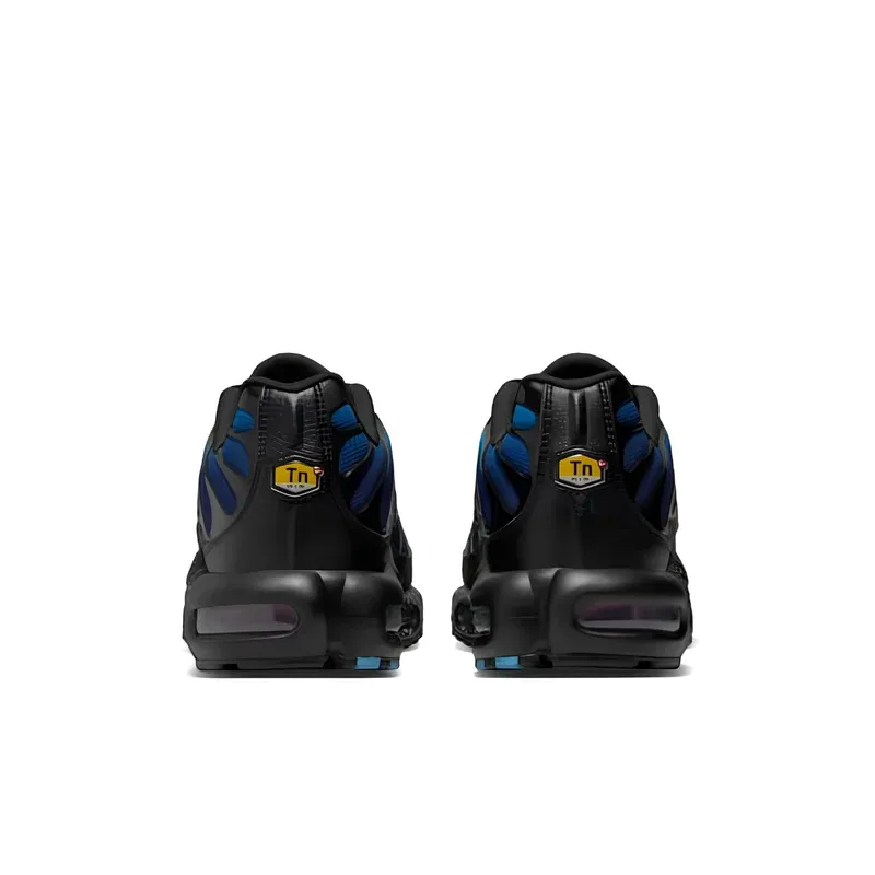 Nike Air Max Plus TN Black University Blue Chlorophyll u kombinaciji plave i crne boje, fotografija 5 od 6