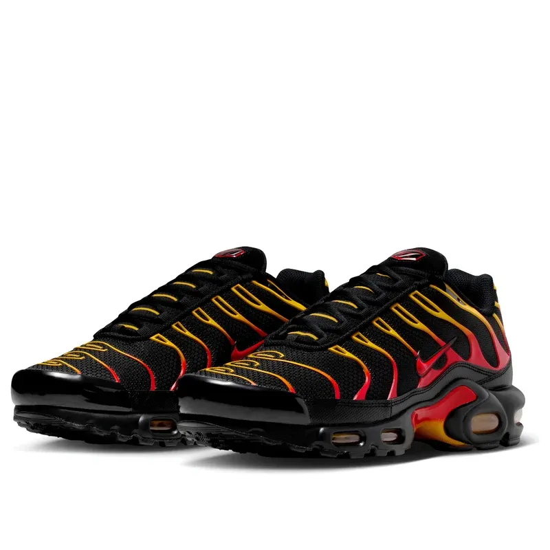 Nike Air Max Plus TN Black University Gold Red u kombinaciji crne i crvene boje, fotografija 3 od 6