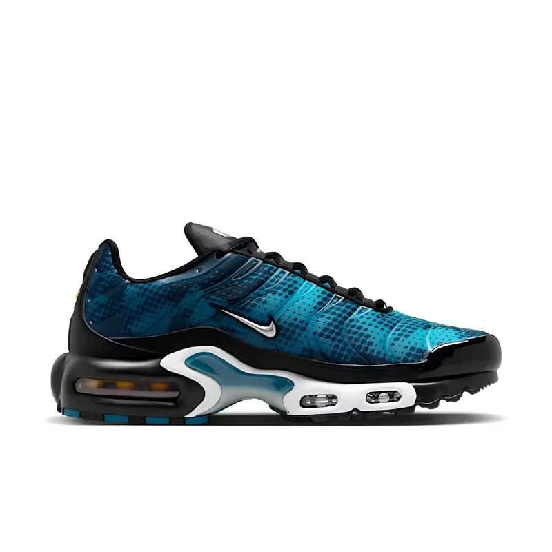 Nike Air Max Plus TN Blue Dot Pattern u kombinaciji plave i crne boje, fotografija 2 od 6