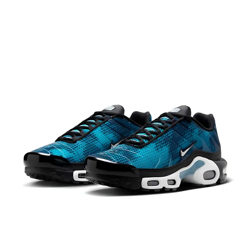 Nike Air Max Plus TN Blue Dot Pattern u kombinaciji plave i crne boje, fotografija 3 od 6