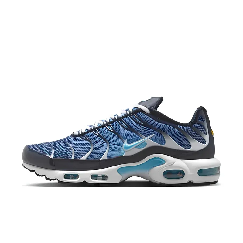 Nike Air Max Plus TN Dark Obsidian u plavoj boji — bočni pogled