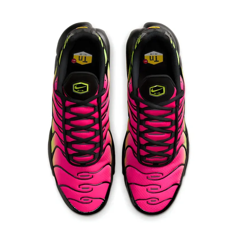 Nike Air Max Plus TN Hyper Pink Volt u kombinaciji roze i zelene boje, fotografija 4 od 6
