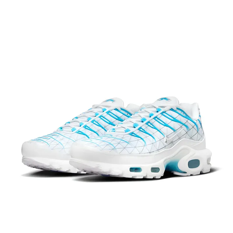 Nike Air Max Plus TN Marseille u kombinaciji bele i plave boje, fotografija 3 od 6