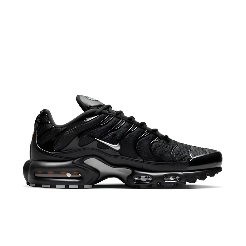 Nike Air Max Plus TN Mini Swoosh Black Silver u crnoj boji, fotografija 2 od 6