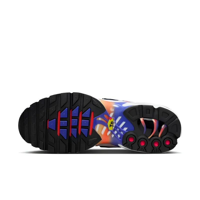 Nike Air Max Plus TN Persian Violet u kombinaciji narandžaste i ljubičaste boje, fotografija 6 od 6