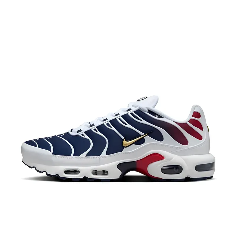 Nike Air Max Plus TN PSG u kombinaciji plave i bele boje — bočni pogled