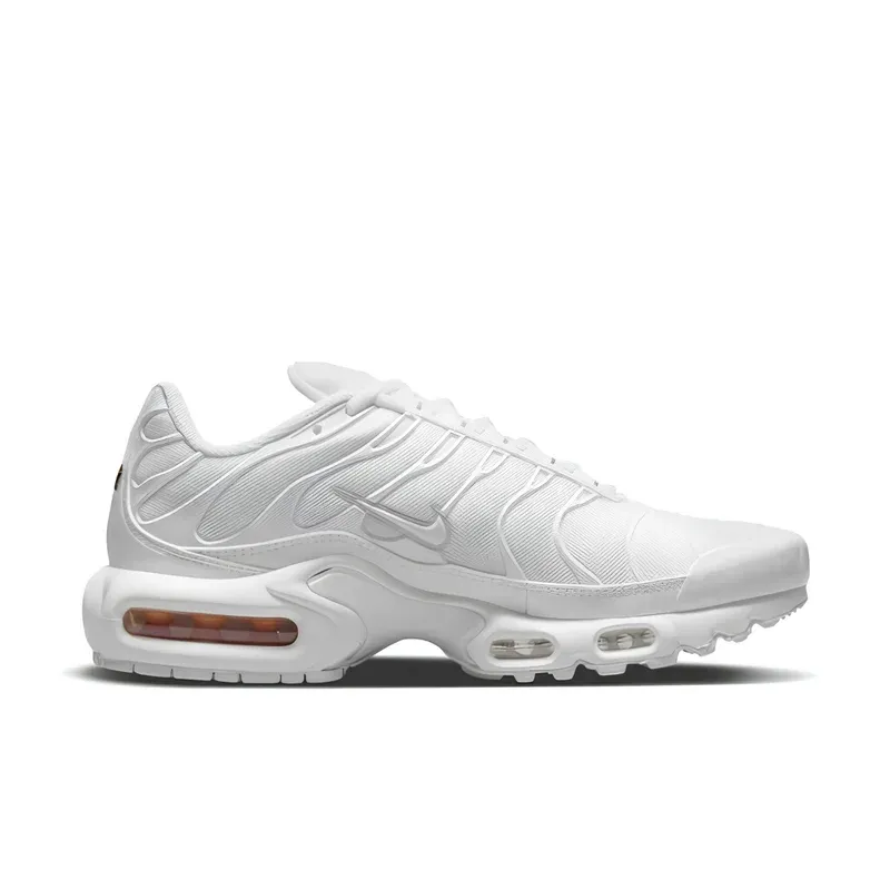 Nike Air Max Plus TN Triple White u beloj boji, fotografija 2 od 6