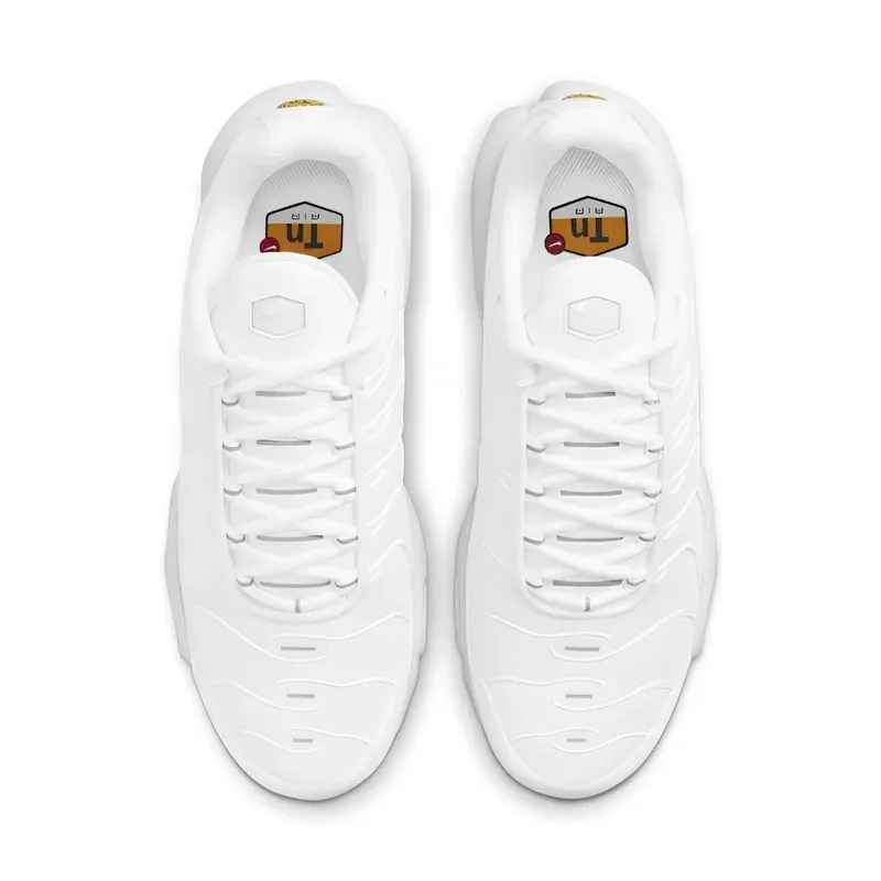 Nike Air Max Plus TN Triple White u beloj boji, fotografija 4 od 6