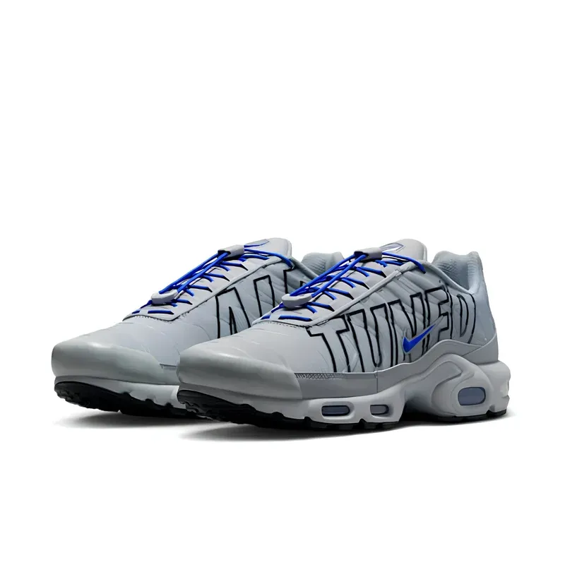 Nike Air Max Plus TN Tuned Air Wolf Grey u kombinaciji sive i crne boje, fotografija 3 od 6
