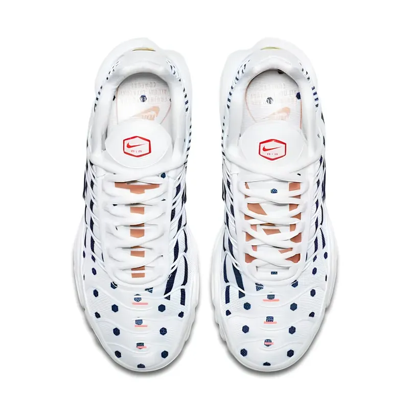 Nike Air Max Plus TN Unite Totale u kombinaciji bele i plave boje, fotografija 5 od 6