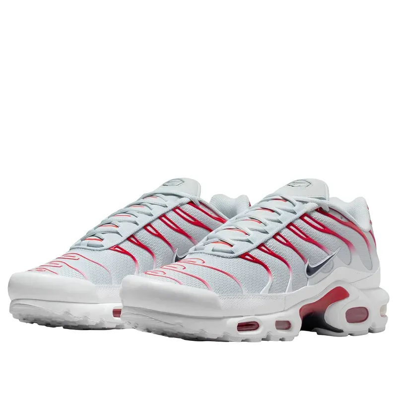 Nike Air Max Plus TN USA u kombinaciji sive i crvene boje, fotografija 3 od 6