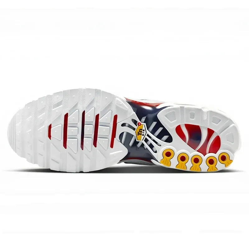 Nike Air Max Plus TN USA u kombinaciji sive i crvene boje, fotografija 6 od 6