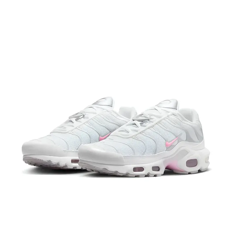 Nike Air Max Plus TN White Pink Rise u kombinaciji bele i roze boje, fotografija 3 od 5