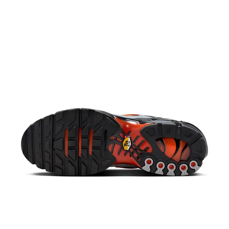 Nike Air Max Plus TN Wolf Grey Picante Red u kombinaciji sive i crne boje, fotografija 6 od 6