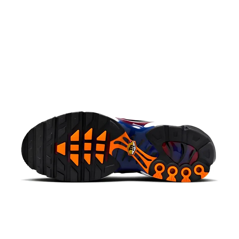 Nike Air Max Plus TN x Patta Barcelona u kombinaciji plave i crvene boje, fotografija 6 od 6