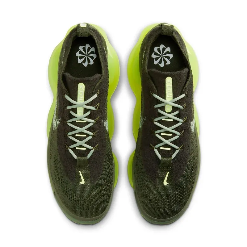 Nike Air Max Scorpion Barely Volt u kombinaciji zelene i crne boje, fotografija 4 od 6