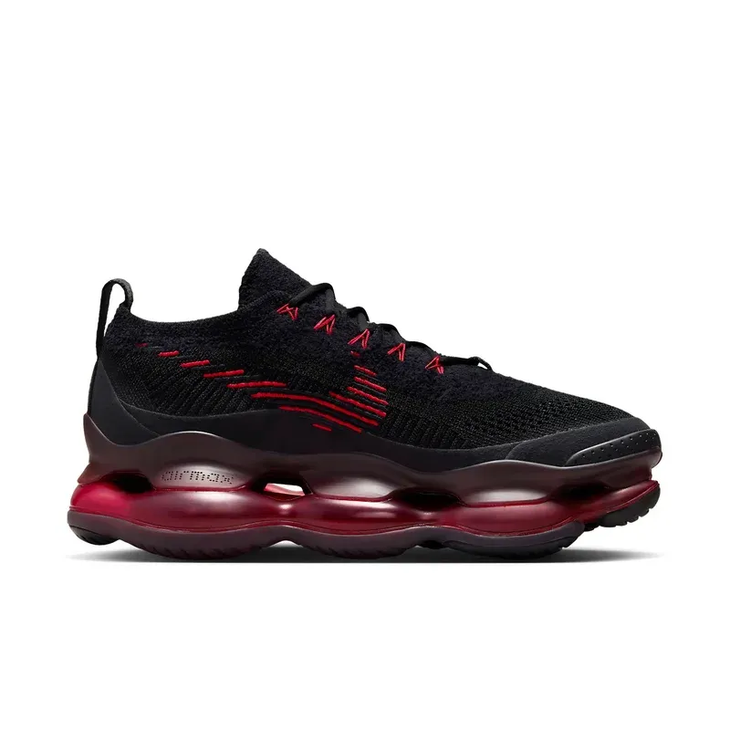 Nike Air Max Scorpion Black University Red u kombinaciji crne i crvene boje, fotografija 2 od 6