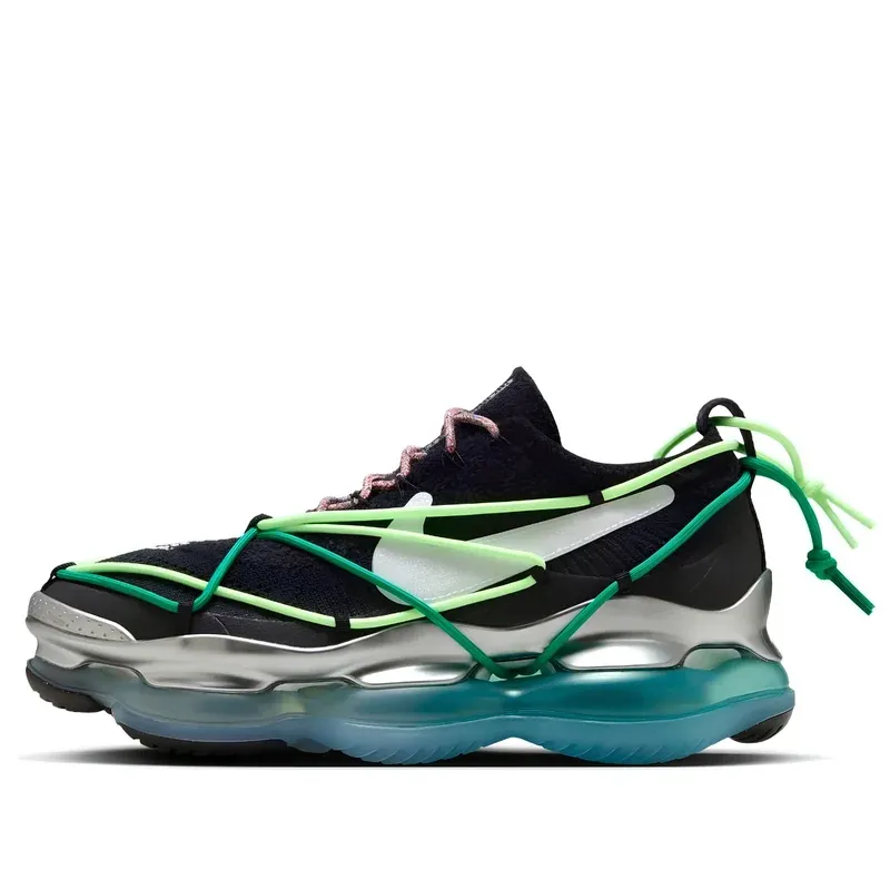Nike Air Max Scorpion Have a Nike Day u kombinaciji crne i zelene boje — bočni pogled