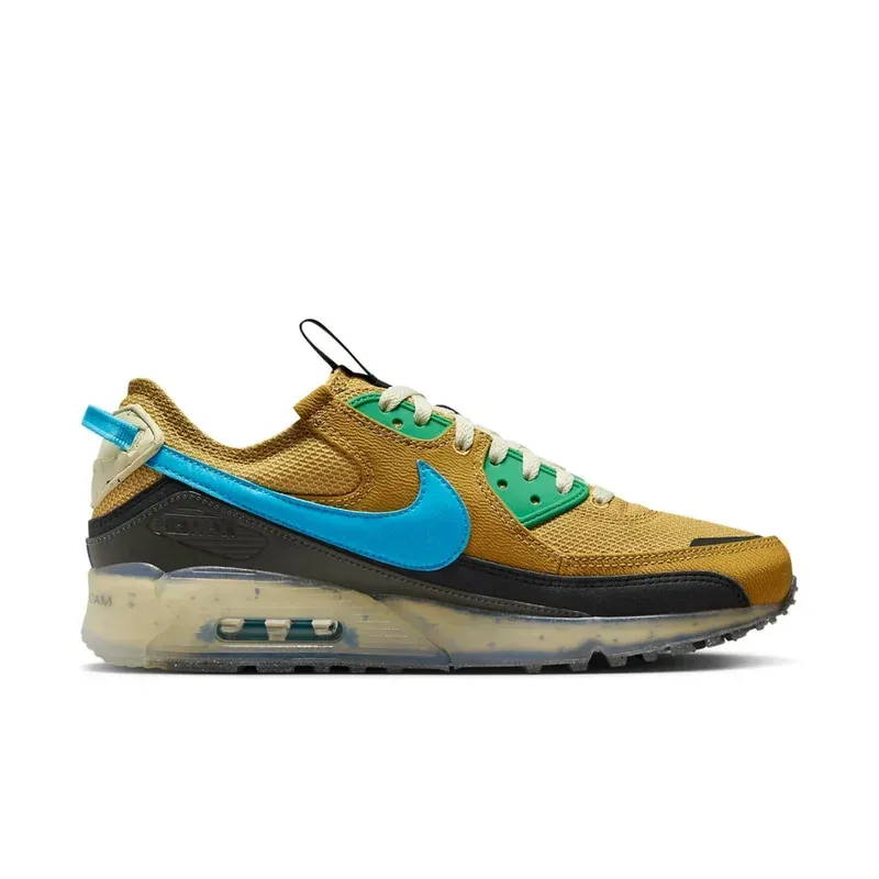 Nike Air Max Terrascape 90 Wheat Gold Stadium Green u kombinaciji braon i zelene boje, fotografija 2 od 6